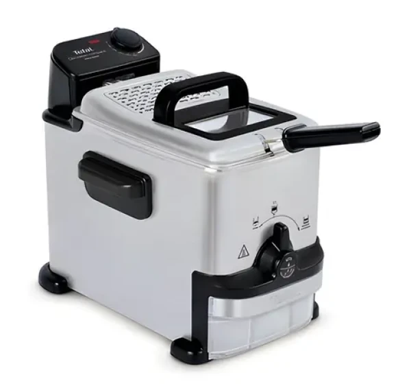 TEFAL Oleoclean Compact nerez / Fritéza / 1500 W / 2 l / otočné ovládanie (FR701616)