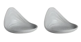 Guzzini SNACK DISHES tanieriky na jednohubky kávové / Sada tanierikov / 2 ks / 100% recyklovaný plast / 12,3 x 12 x 7,3 cm (196301158)