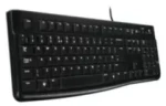 Logitech Media Keyboard K120 / Klávesnica / USB / CZ / čierna (920-002485)