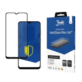 3mk HardGlass Max Lite čierna / Tvrdené sklo / Samsung Galaxy A03s / 9H / 0,3 mm
