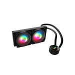 InWin MR24 ARGB AiO čierna / 2x 120mm / 2200 RPM / 60.1 CFM / 20.5 dB / 3-Pin + 4-Pin / AMD + Intel (IW-LC-MR24)