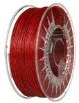 Devil Design PLA filament 1,75 mm Galaxy trblietavý červený 1 kg