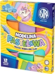 ASTRA Termotvrdnúca plastelína 12 farieb pastelová (5901137125022)