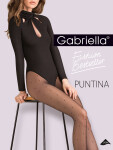 Dámske pančuchové nohavice Gabriella 471 Puntin 5-XL nero 5-XL