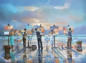 ANATOLIAN Puzzle Maľovanie búrky