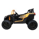 Mamido Detské elektrické autíčko Buggy UTV Strong 24V nafukovacie kolesá zlaté