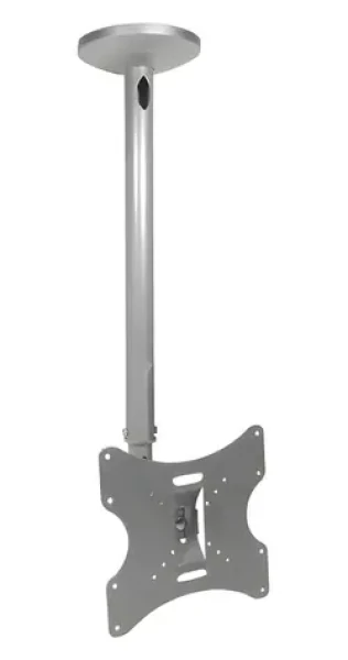 Maclean MC-504A strieborná / Stropný držiak pre TV / 23-42" / nosnosť 30 kg / vzpera 50-85 cm (mc-504s)