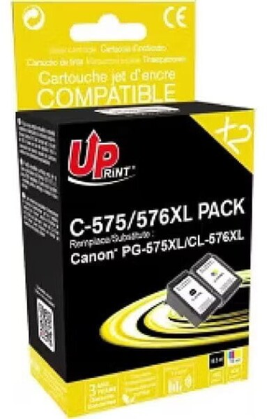 UPrint Tintes kartridzs UPrint Canon 575/576 XL PACK 3584770127862 C-575/576XL-PACK-UP (3584770127862)