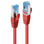 Lindy Cat6A S/FTP PIMF červená 5 m / Patch kábel / LSZH / RJ45-RJ45 / 500 MHz (47166)