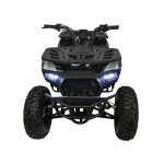 Mamido Detská benzínová štvorkolka RamiGO MONSTER 200CC čierno-modrá