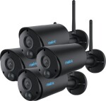 Reolink Reolink Argus Series B320-B Battery-WiFi 4er Set