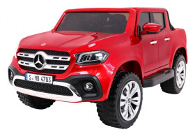 Mamido Elektrické autíčko Mercedes-Benz X-Class MP4 4x4 lakované červené