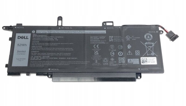 Dell 52Wh Lithium-Polymer notebook battery, 4-cell design