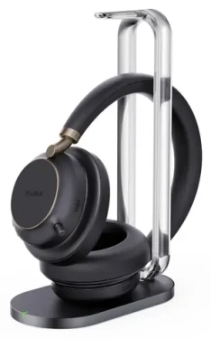 Yealink BH76 PLUS Teams čierna / Slúchadlá s mikrofónom / On-ear / Bluetooth 5.3 / nabíjací stojan / USB-C/A (1208699)