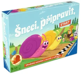 Ravensburger Slimáky, pripraviť, ŠTART!