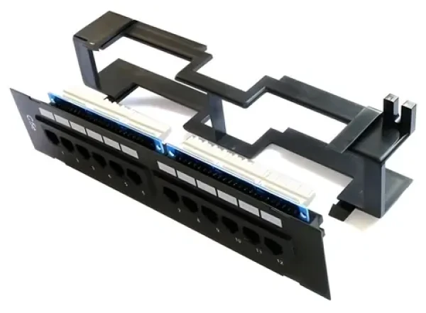 Xtendlan / Patch panel / 12 portov / Cat6 / nástenný (PPWM-12C6U)
