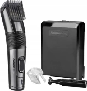 Babyliss E978E / zastrihávač vlasov / 2 nadstavce / 24 nast. dĺžok / doba prevádzky 60 minút / čierna (E978E)