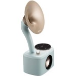 Sangean CP-100D Gramophone stolný rádio DAB+, FM AUX, Bluetooth, USB dotykový displej, možné znovu nabíjať mätová; A500473