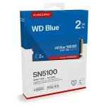 WD Blue SN5100 2TB / M.2 SSD 2280 NVMe / PCIe 4.0 x4 / TLC / čítanie:7100MBs / zápis:6700MBs / 5y (WDBS4F0020BNC-WRSN)
