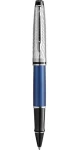 WATERMAN Expert Deluxe modrá / Roller / hrot F / farba náplne: čierna (2187682)