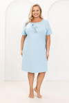 Košeľa Regina 172 w/r 2XL-4XL W26 ženy Modrá 4XL