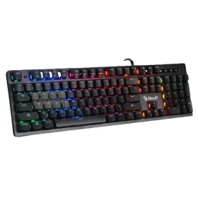 A4Tech BLOODY B500N čierna / Herná klávesnica / RGB / CZ layout / USB-A / 1.8 m (B500N-BK)