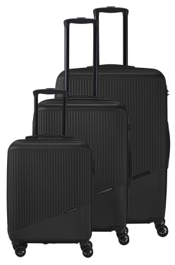 Sada cestovných kufrov Travelite Bali S,M,L Black
