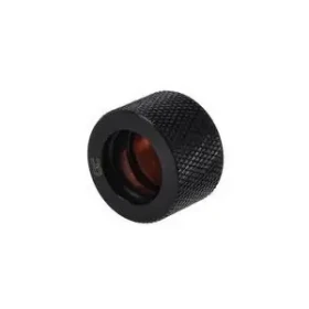 Alphacool HT čierna / Skrutkovanie HardTube / G1/4 / 16 mm / rovné / vrúbkované (17196)