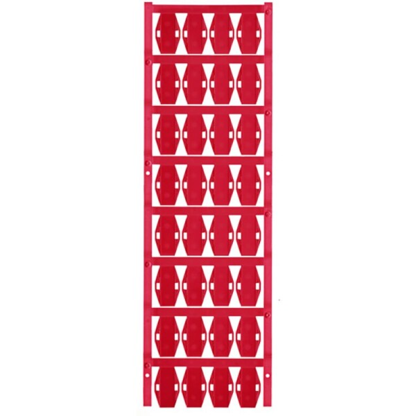 Weidmüller 1852470000 SFX 9/24 NE RT V2 značenie káblov Druh montáže: káblové spony Potlačiteľná plocha: 9 x 23.90 mm červená Počet markerov: 160 160 ks; 1852470000