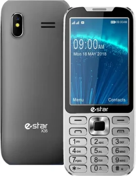 ESTAR X35 sivá / 3.5" / Dual-SIM / Bluetooth / microSD / FM rádio / 1750 mAh (5290035293996)