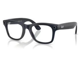 Meta Ray-Ban Gen2 Wayfarer Shiny Cosmic Blue / Chytré okuliare / číre prechodové zafírové šošovky (RW4012 6628MF 50-22)