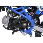 Mamido Detská benzínová motorka RamiGO ULTRA 66 125CC modrá