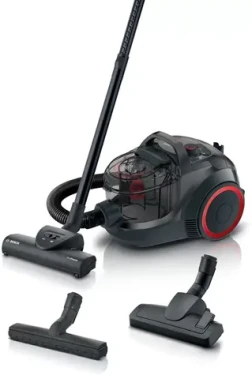 BOSCH BGS21POW2 ProPower čierna / Bezvreckový vysávač / 2 L / HEPA / 78 dB / rádius 10 m (BGS21POW2)