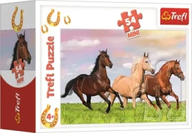 Trefl Puzzle Svet koní: Cvalom cez lúku