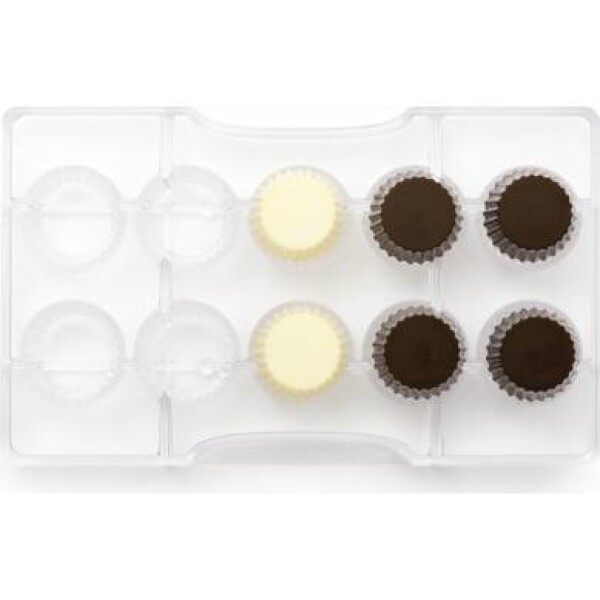 Forma na čokoládu cupcake priemer 2,5×1,6 cm - Decora - Decora