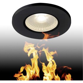 SLV 1001015 LED vstavané svetlo čierna; 1001015