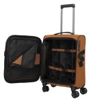 Malý textilný kufor Travelite Briize S Curry