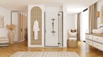 REA/S - Sprchové Dvere Hugo 90 Black KPL-45207