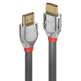 Lindy Cromo Line sivá / HDMI kábel / High Speed / 4K 4096x2160 60Hz / 7,5 m (37875)