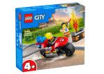 Lego Stavebnica LEGO City Hasičská záchranná motorka 60410