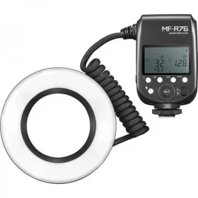 Godox MF-R76 / Makro kruhový blesk / 2 hlavy / 1/1-1/128 / Li ION batéria (MF-R76)