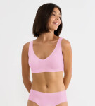 SLOGGI ZERO FEEL - Bralette: neviditeľný komfort ako druhá koža Sloggi FLORAL PINK L