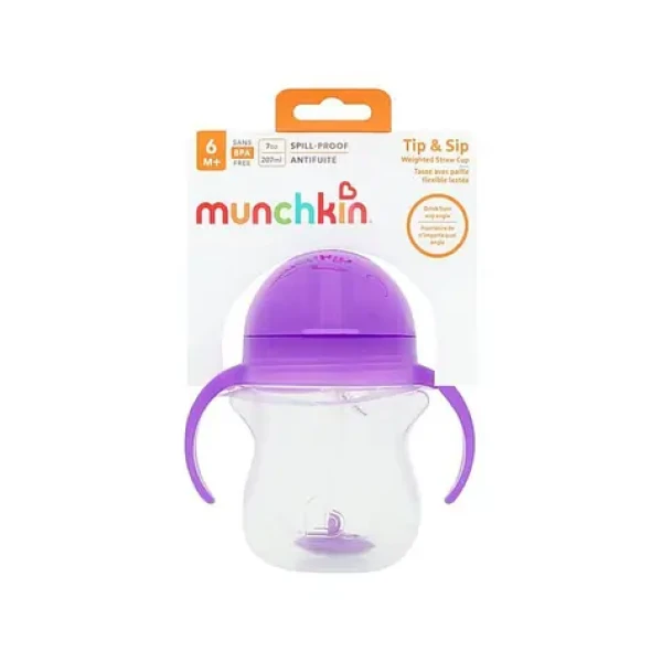 Munchkin Click Lock™ Tip Sip hrnček 207ml, fialový (11888/90143)
