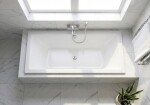 Obdĺžniková vaňa SAT Nora 180x80 cm akrylát ľavá aj pravá SATVNO18080 SATVNO18080