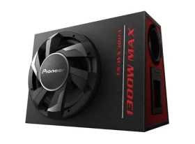 Pioneer TS-WX300A / Aktívny subwoofer do auta / 1300 W / 491 x 329 x 370 mm / 10.3 kg (TS-WX300A)