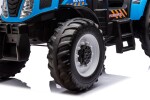 Mamido Mamido Detský elektrický traktor MX-616 s kabínou 12V | 2x45W modrý