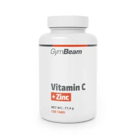 Vitamín C + zinok - GymBeam (120 tab.) (42352-1-120tab)