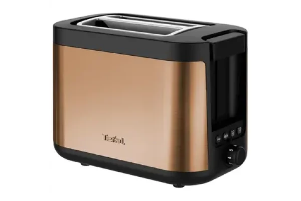 TEFAL Coppertinto TT430G10 medená / Hriankovač / 850 W / 2 sloty (TT430G10)