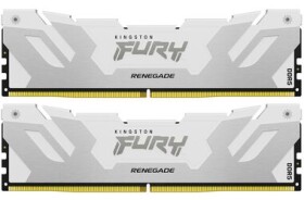 Kingston Fury Renegade White 32GB (2x16GB) DDR5 7200MHz / CL38 / DIMM / On-Die ECC / XMP / 1.45V (KF572C38RWK2-32)