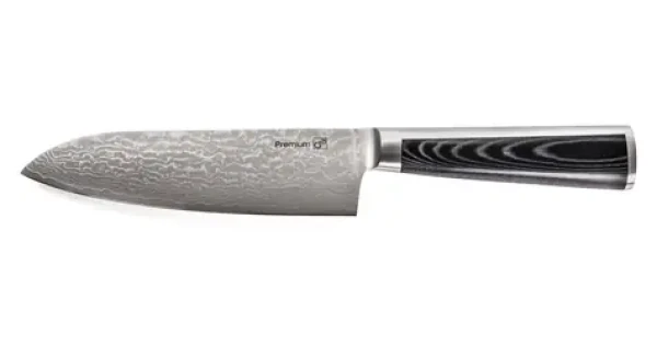 G21 Damascus Premium / Nôž Santoku / 17 cm (G21-DMSP-SNTk17)